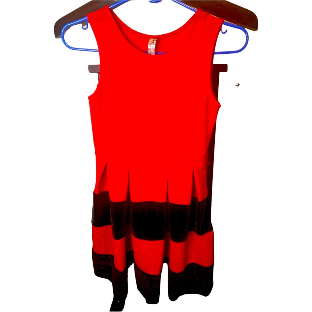 Toddler red dress/ red dress